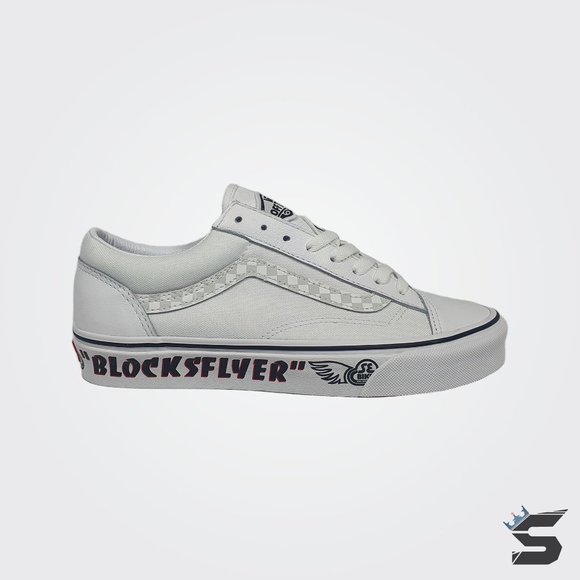 Vans Shoes Vans Se Bikes X Style 36 Blocks Flyer White Unisex Adult Sneaker Size 75 Us